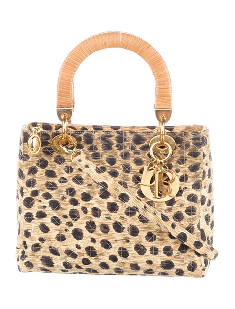 leopard lady dior bag